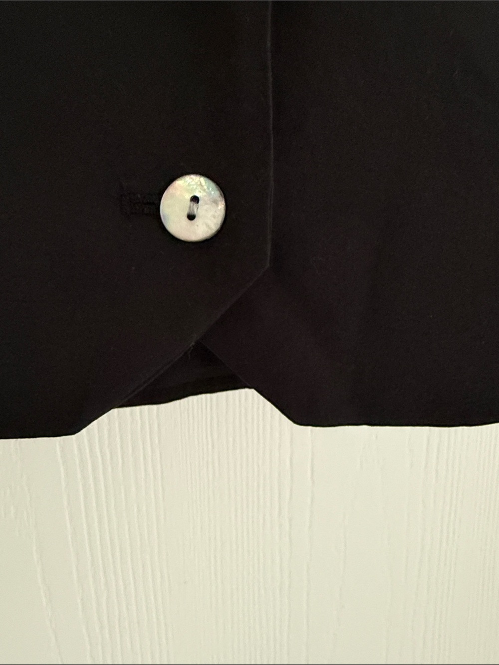 NWT Madewell Katrina Crop Button
Vest Top In True Black Softdrape Size 4 - Picture 4 of 7